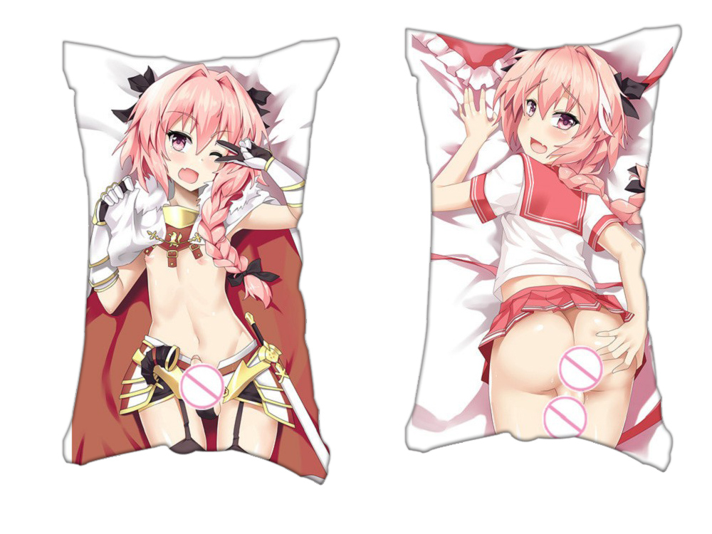 Fate Apocrypha Astolfo Anime 2 Way Tricot Air Pillow With a Hole 35x55cm(13.7in x 21.6in)