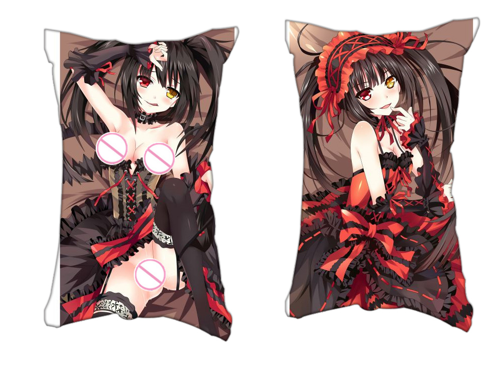 Date A Live Tokisaki Kurumi Anime 2 Way Tricot Air Pillow With a Hole 35x55cm(13.7in x 21.6in)