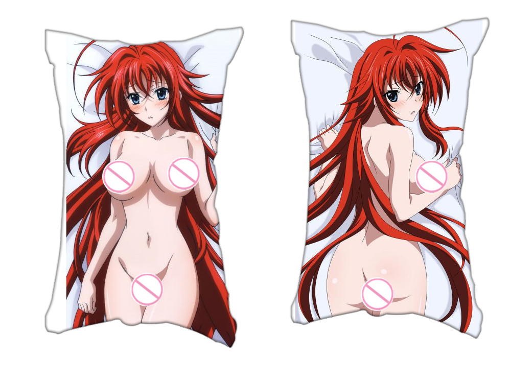 High School DxD Rias Gremory Ruin Princess Anime 2 Way Tricot Air Pillow With a Hole 35x55cm(13.7in x 21.6in)