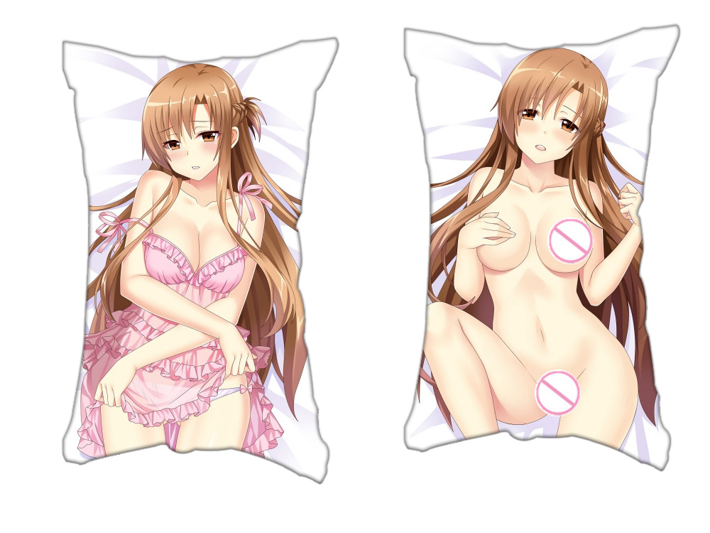Sword Art Online Asuna Anime 2 Way Tricot Air Pillow With a Hole 35x55cm(13.7in x 21.6in)