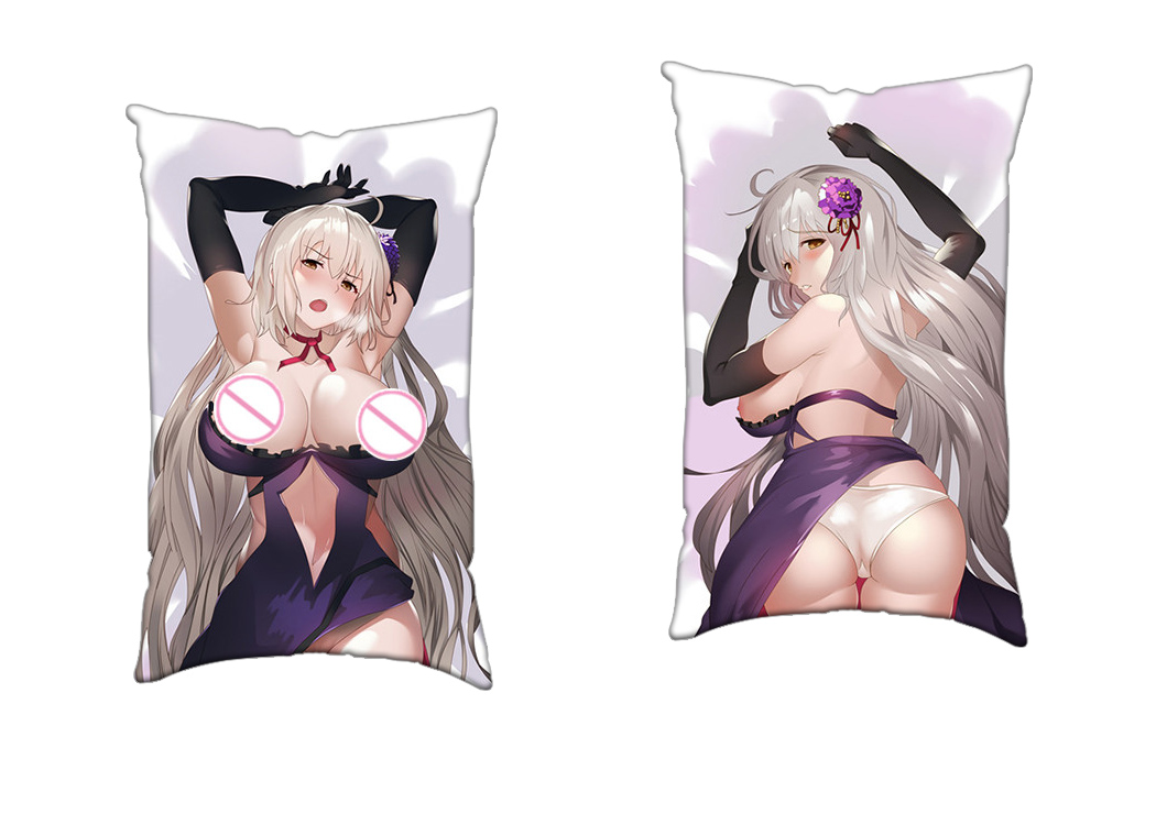 Jeanne d Arc Fate Grand Order Anime 2 Way Tricot Air Pillow With a Hole 35x55cm(13.7in x 21.6in)
