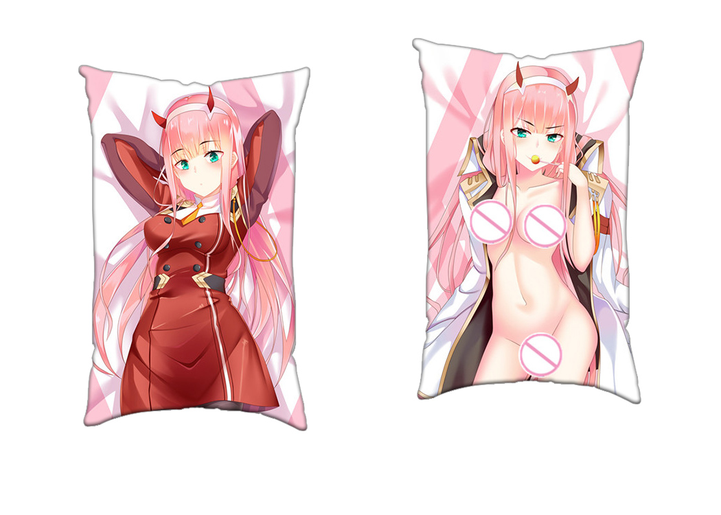 DARLING in the FRANXX Anime 2 Way Tricot Air Pillow With a Hole 35x55cm(13.7in x 21.6in)