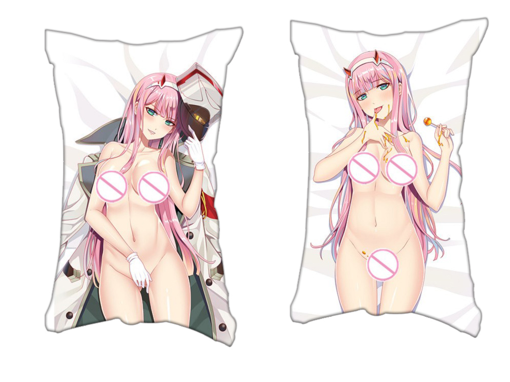 Code015 Ichigo DARLING in the FRANXX Anime 2 Way Tricot Air Pillow With a Hole 35x55cm(13.7in x 21.6in)