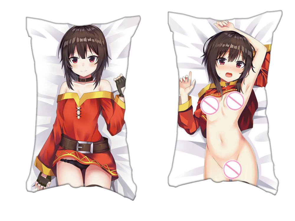 Megumin KonoSuba Anime 2 Way Tricot Air Pillow With a Hole 35x55cm(13.7in x 21.6in)