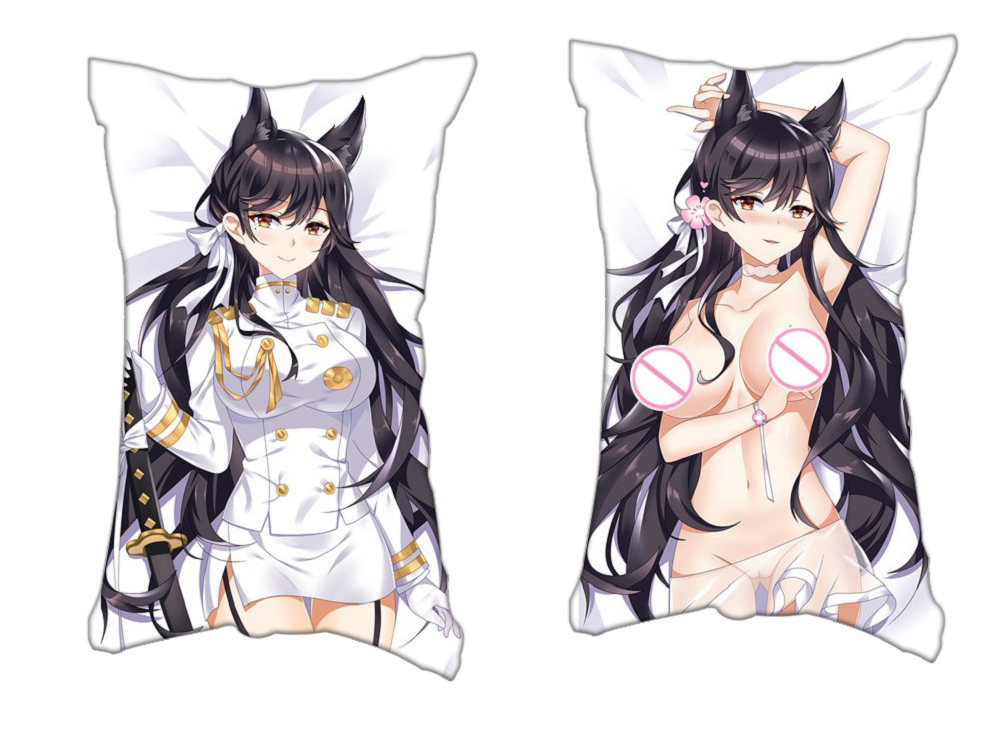 Atago Azur Lane Anime 2 Way Tricot Air Pillow With a Hole 35x55cm(13.7in x 21.6in)