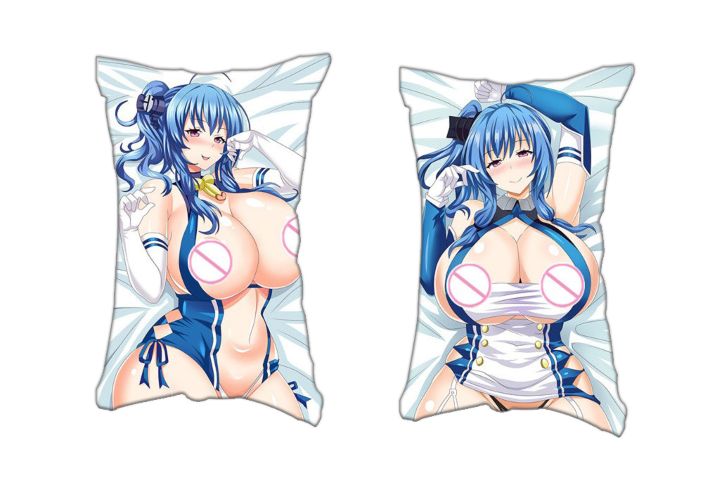 St Louis Azur Lane Anime 2 Way Tricot Air Pillow With a Hole 35x55cm(13.7in x 21.6in)