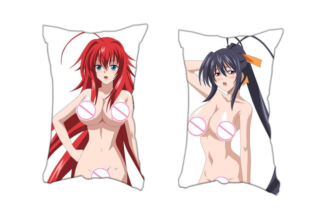 Akeno Himejima Rias Gremory High School DxD Anime 2 Way Tricot Air Pillow With a Hole 35x55cm(13.7in x 21.6in)