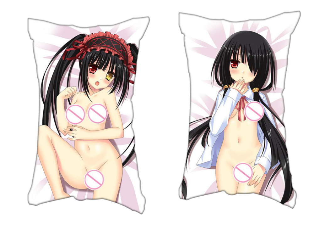 Kurumi Tokisaki Date A Live Anime 2 Way Tricot Air Pillow With a Hole 35x55cm(13.7in x 21.6in)