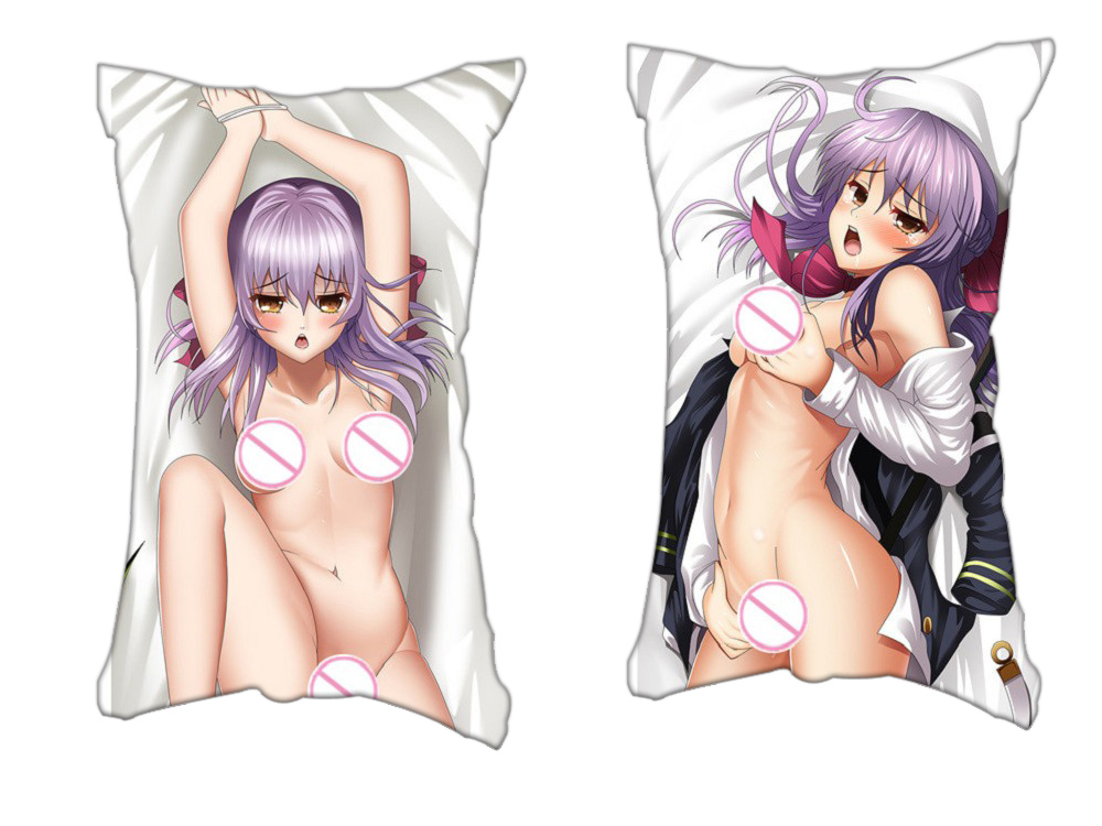 Shinoa Hiragi Owari no Seraph Anime 2 Way Tricot Air Pillow With a Hole 35x55cm(13.7in x 21.6in)