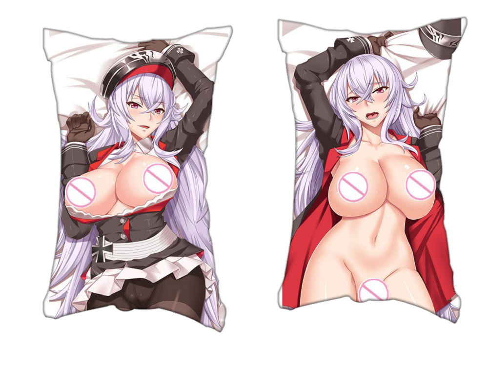 Azur Lane Anime 2 Way Tricot Air Pillow With a Hole 35x55cm(13.7in x 21.6in)