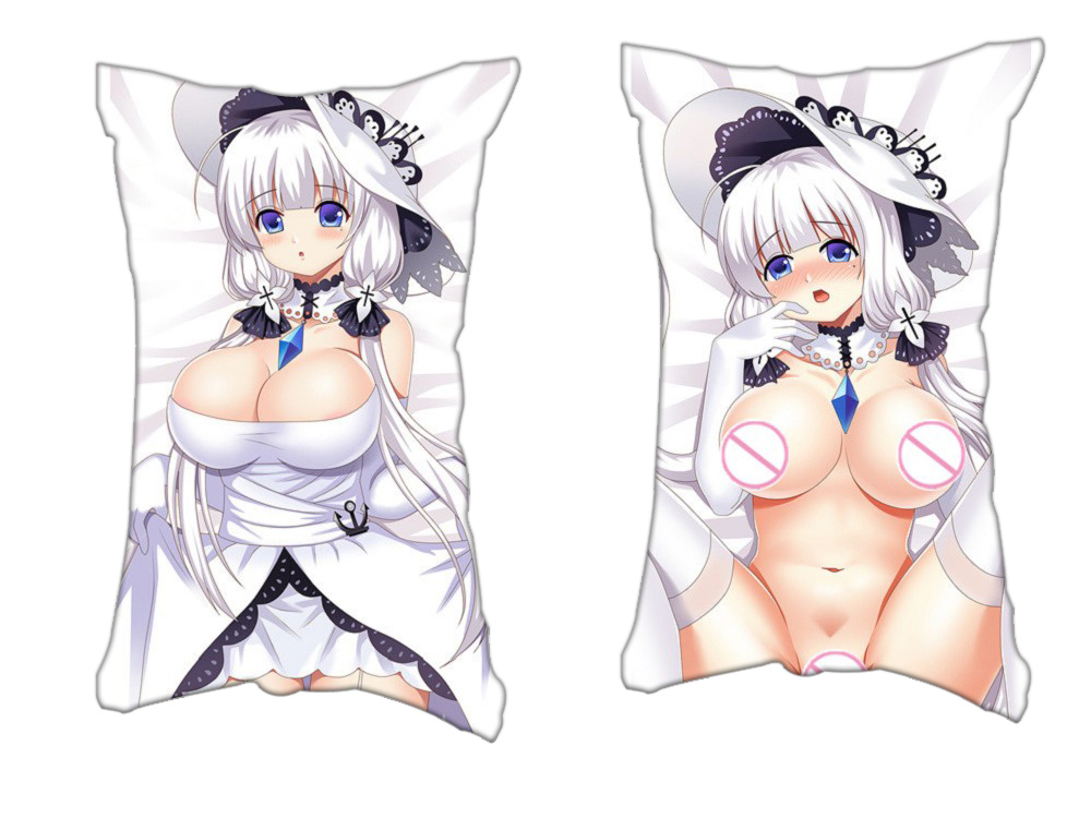 Illustrious Azur Lane Anime 2 Way Tricot Air Pillow With a Hole 35x55cm(13.7in x 21.6in)