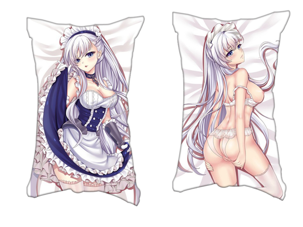 HMS Belfast C35 Azur Lane Anime 2 Way Tricot Air Pillow With a Hole 35x55cm(13.7in x 21.6in)