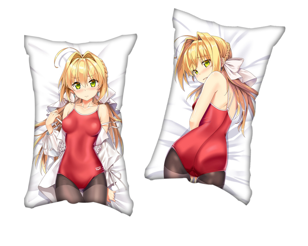 FateExtra Saber Venus NERO CLAVDIVS CAESAR Anime Two Way Tricot Air Pillow With a Hole 35x55cm(13.7in x 21.6in)