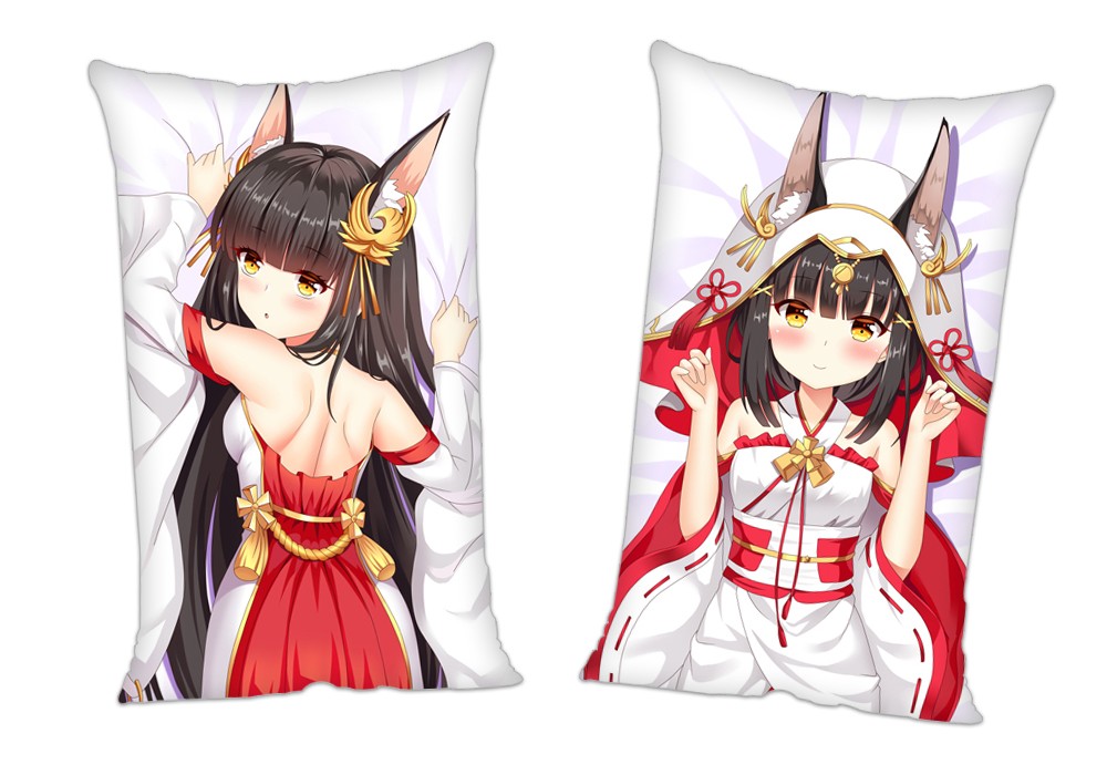 Azur Lane Nagato Anime 2Way Tricot Air Pillow With a Hole 35x55cm(13.7in x 21.6in)