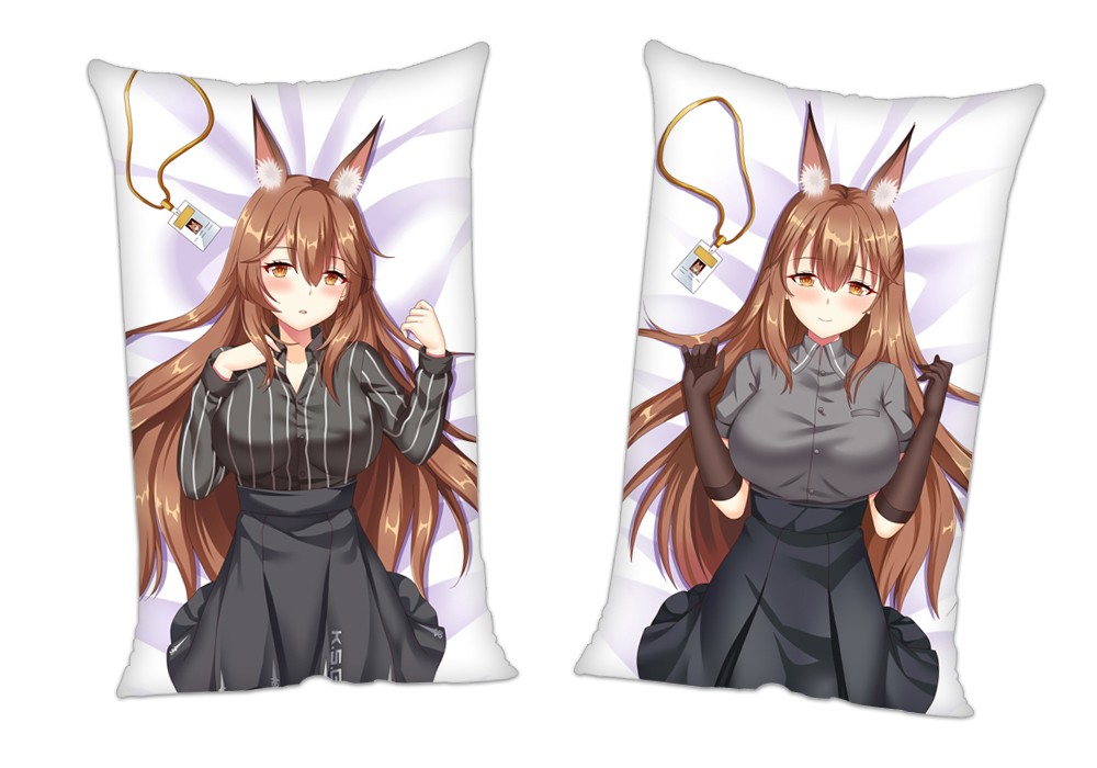 Arknights Franka Anime 2Way Tricot Air Pillow With a Hole 35x55cm(13.7in x 21.6in)