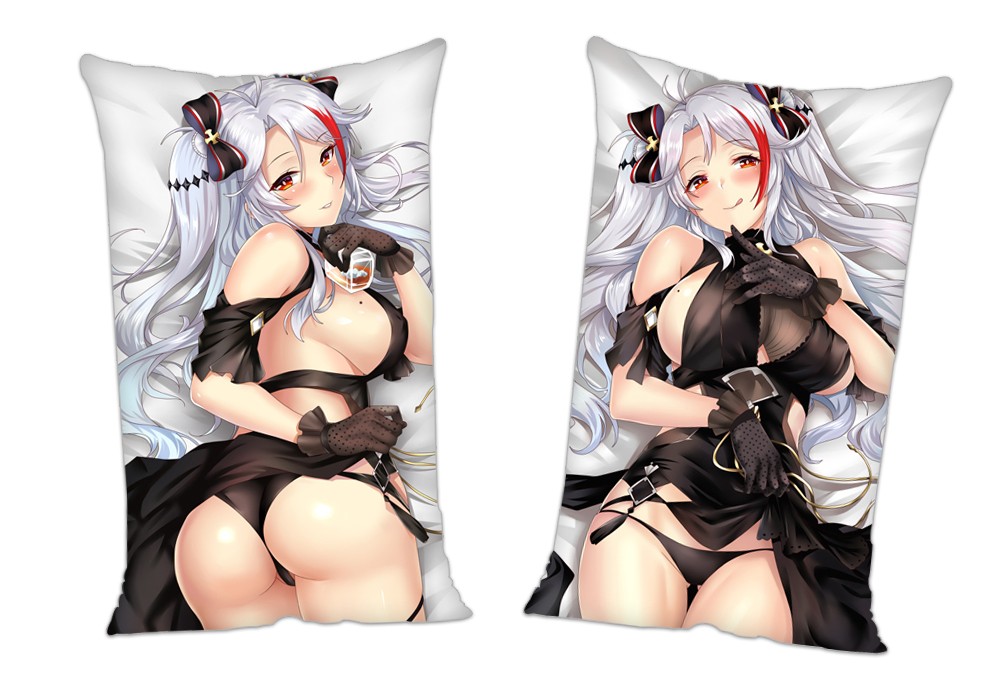 Azur Lane Prinz Eugen Anime 2 Way Tricot Air Pillow With a Hole 35x55cm(13.7in x 21.6in)