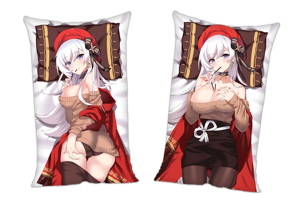 Azur Lane Anime 2Way Tricot Air Pillow With a Hole 35x55cm(13.7in x 21.6in)