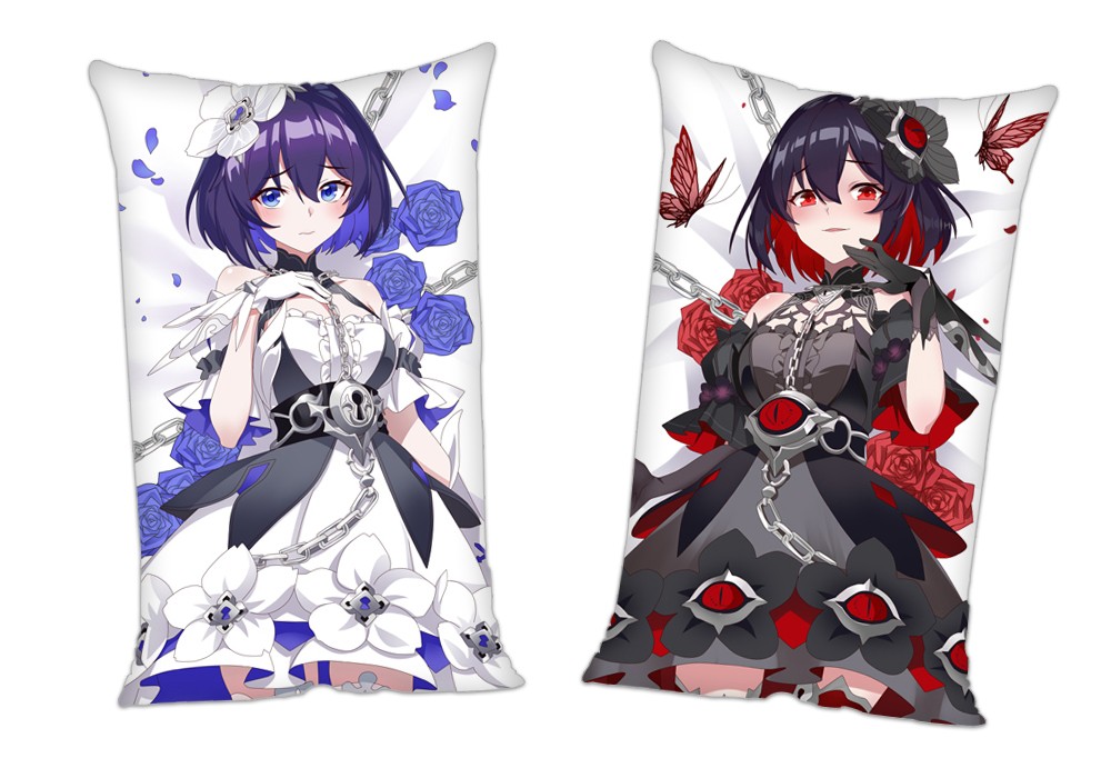 Honkai Impact 3rd Seele Vollerei Anime 2Way Tricot Air Pillow With a Hole 35x55cm(13.7in x 21.6in)