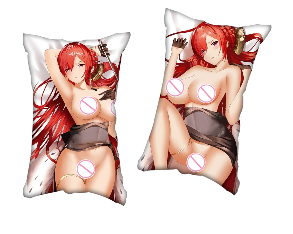 Azur Lane Honolulu Anime Two Way Tricot Air Pillow With a Hole 35x55cm(13.7in x 21.6in)