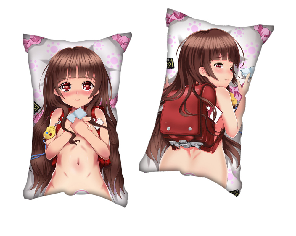 Cartoon Nude Anime Two Way Tricot Air Pillow With a Hole 35x55cm(13.7in x 21.6in)