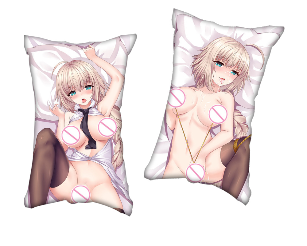 FateGrand Order Jeanne dArc Anime Two Way Tricot Air Pillow With a Hole 35x55cm(13.7in x 21.6in)