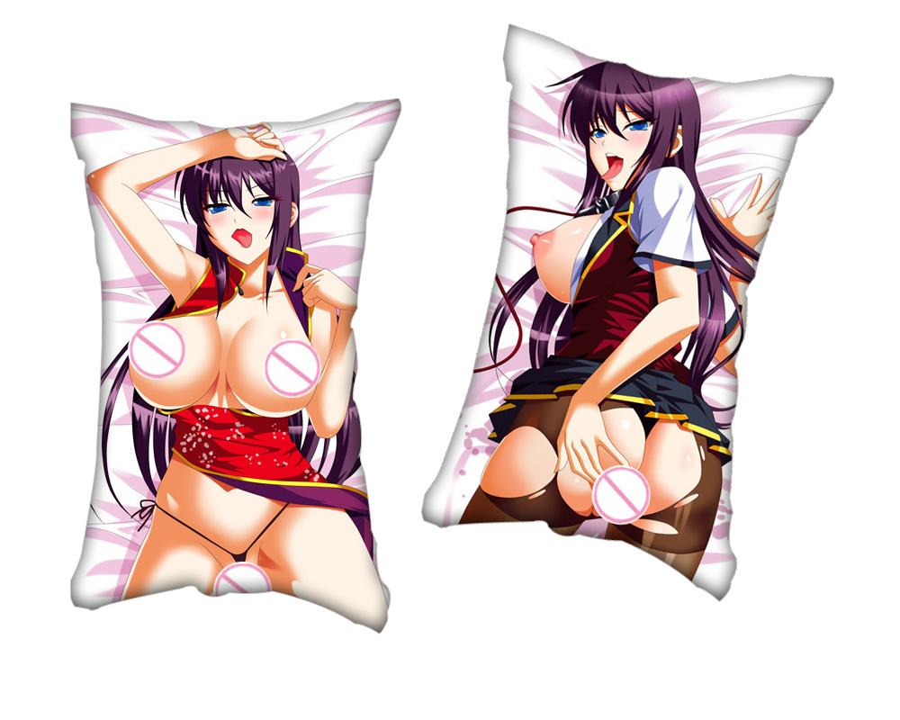 Anti Demon Ninja Asagi Anime Two Way Tricot Air Pillow With a Hole 35x55cm(13.7in x 21.6in)