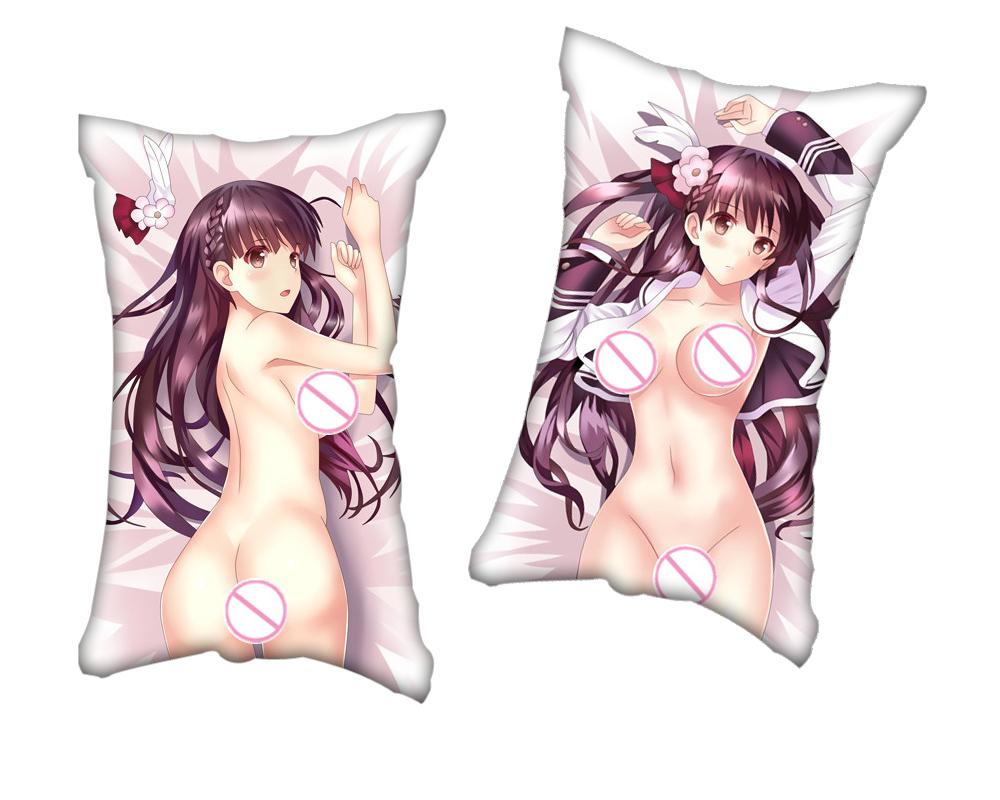 Saekano How To Raise A Boring Girlfriend Utaha Kasumigaoka Anime Two Way Tricot Air Pillow With a Hole 35x55cm(13.7in x 21.6in)