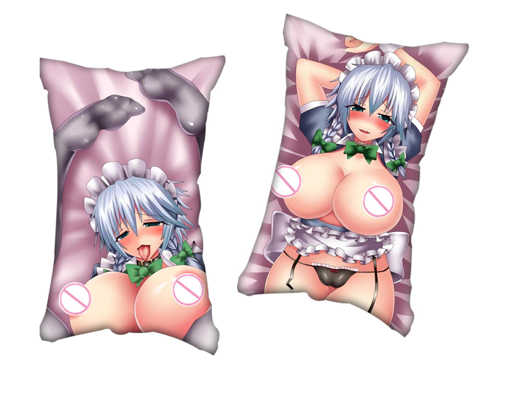 Touhou Project Youmu Konpaku Anime Two Way Tricot Air Pillow With a Hole 35x55cm(13.7in x 21.6in)