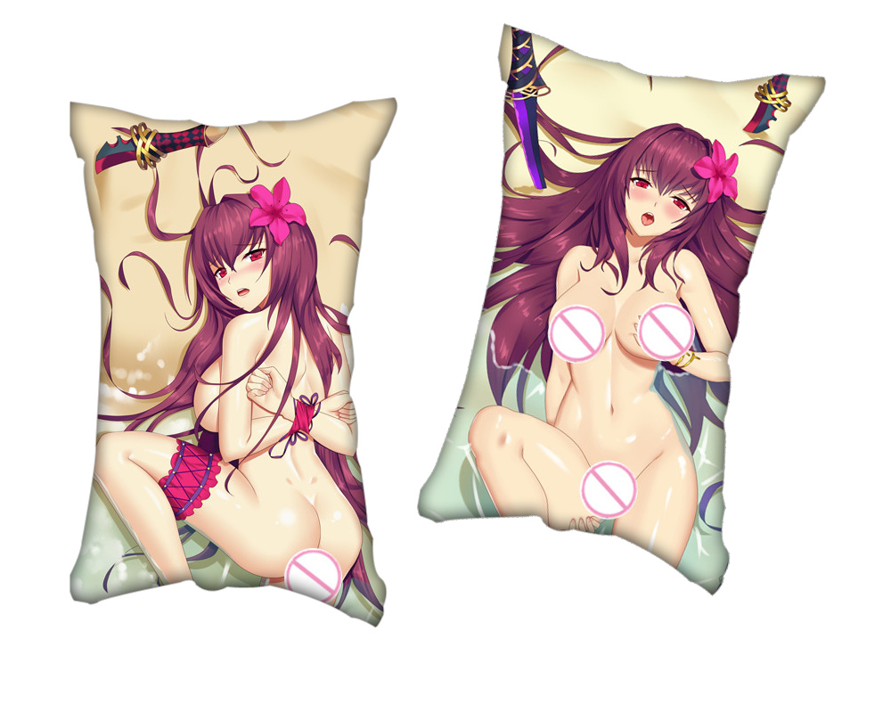 Fate Grand Order FGO Sukasaka Anime Two Way Tricot Air Pillow With a Hole 35x55cm(13.7in x 21.6in)
