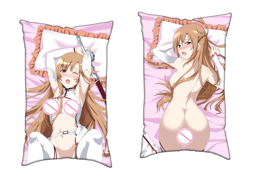 Asuna Sword Art Online Anime Two Way Tricot Air Pillow With a Hole 35x55cm(13.7in x 21.6in)