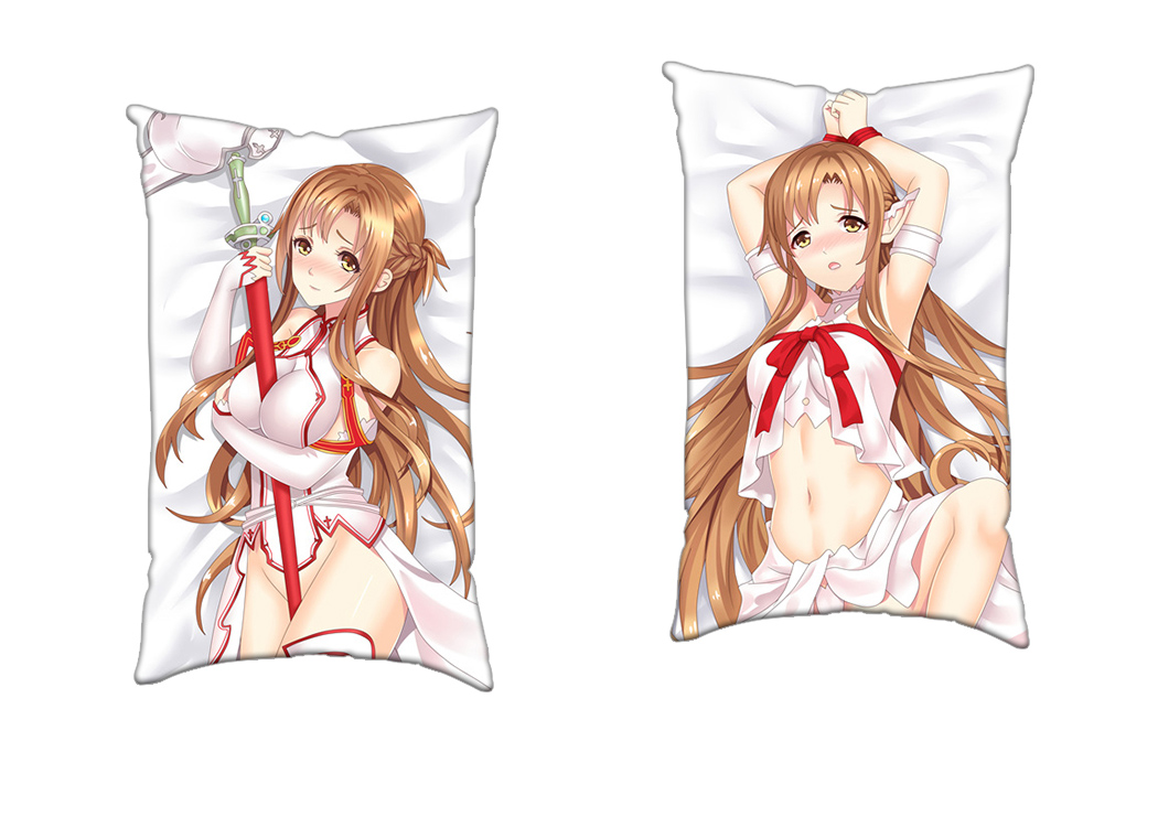 Asuna Yuuki Sword Art Online Anime Two Way Tricot Air Pillow With a Hole 35x55cm(13.7in x 21.6in)