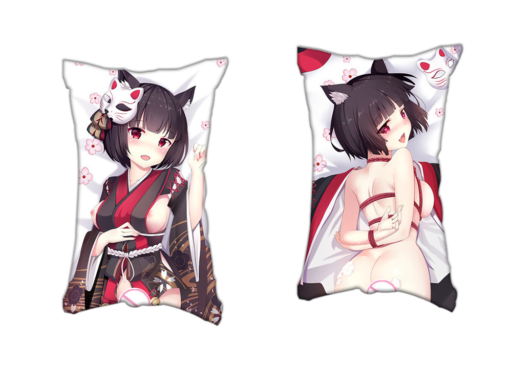 Azur Lane Anime Two Way Tricot Air Pillow With a Hole 35x55cm(13.7in x 21.6in)