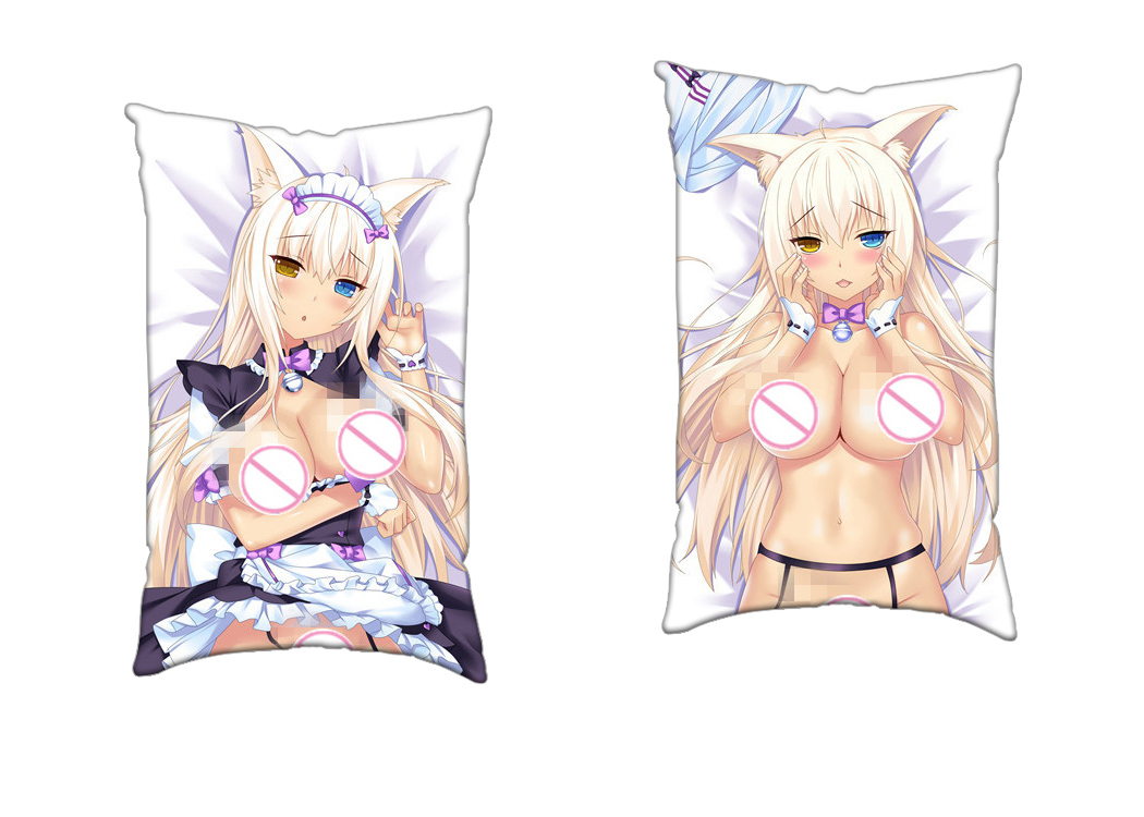 Coconut Nekopara Anime Two Way Tricot Air Pillow With a Hole 35x55cm(13.7in x 21.6in)