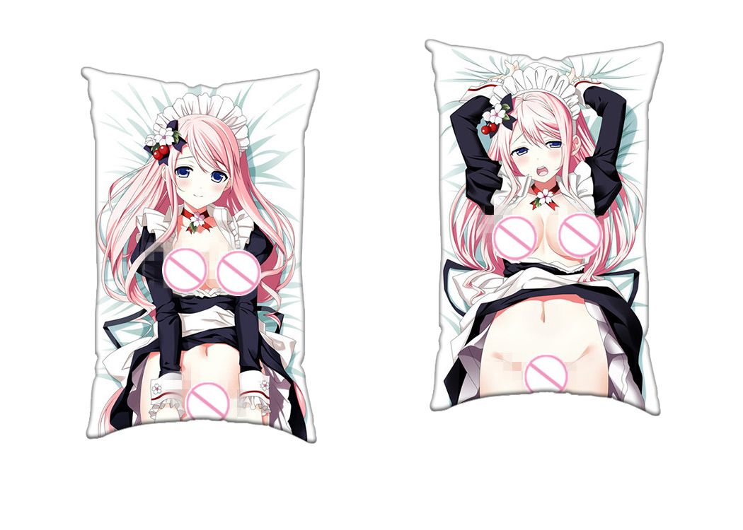 Cute Sexy Maid Anime Two Way Tricot Air Pillow With a Hole 35x55cm(13.7in x 21.6in)
