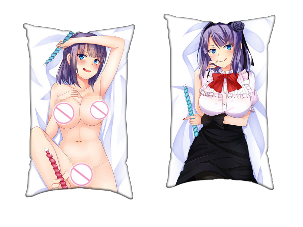 Dagashi Kashi Anime 2 Way Tricot Air Pillow With a Hole 35x55cm(13.7in x 21.6in)