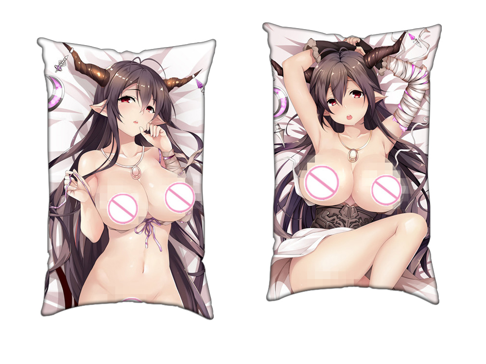 Danua Granblue Fantasy Anime Two Way Tricot Air Pillow With a Hole 35x55cm(13.7in x 21.6in)