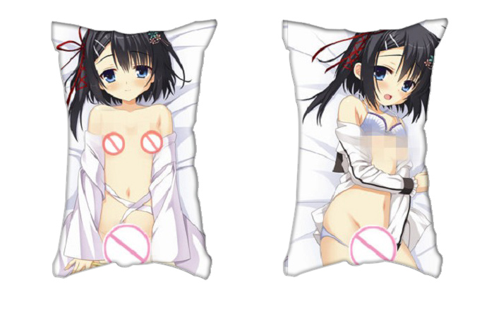 Dracu Riot Azusa Mera Anime 2 Way Tricot Air Pillow With a Hole 35x55cm(13.7in x 21.6in)