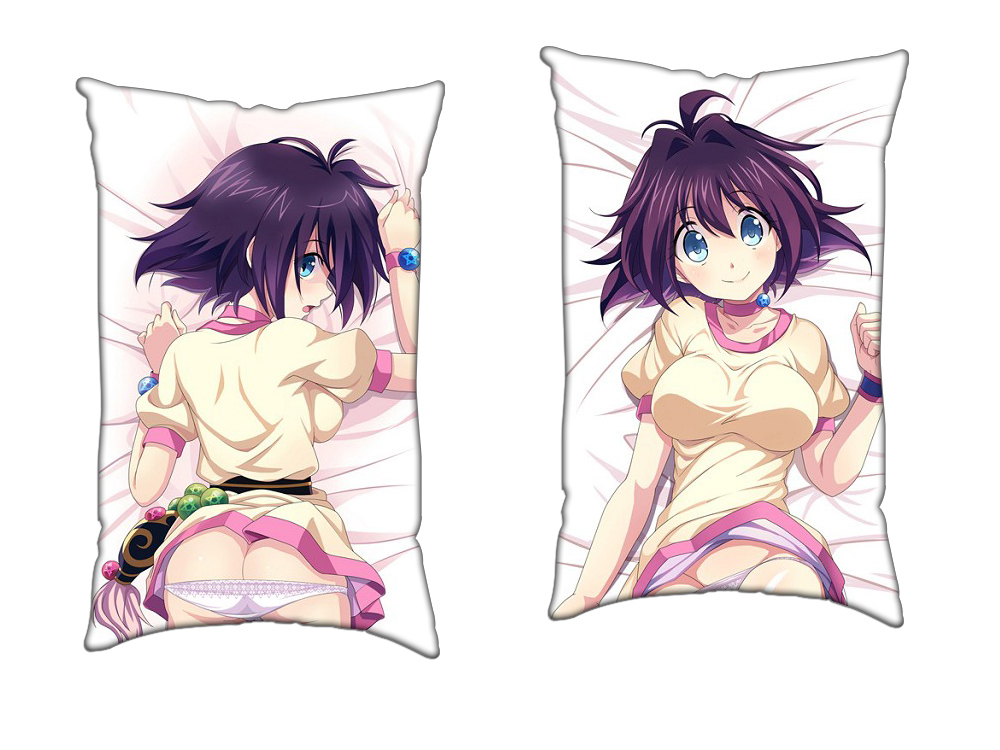 Girl on Pajamas Anime Two Way Tricot Air Pillow With a Hole 35x55cm(13.7in x 21.6in)