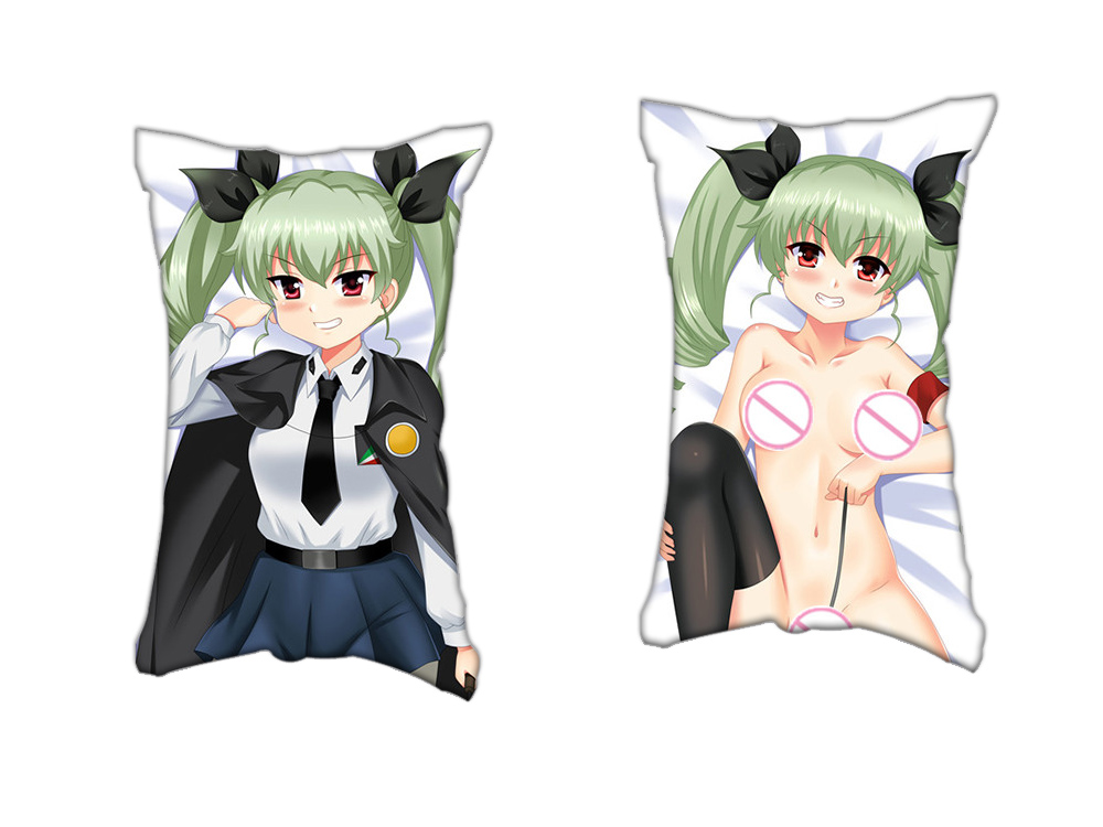 Girls und Panzer Anime Two Way Tricot Air Pillow With a Hole 35x55cm(13.7in x 21.6in)