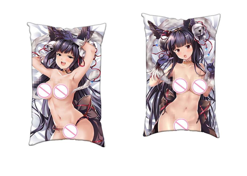Granblue Fantasy Anime 2 Way Tricot Air Pillow With a Hole 35x55cm(13.7in x 21.6in)