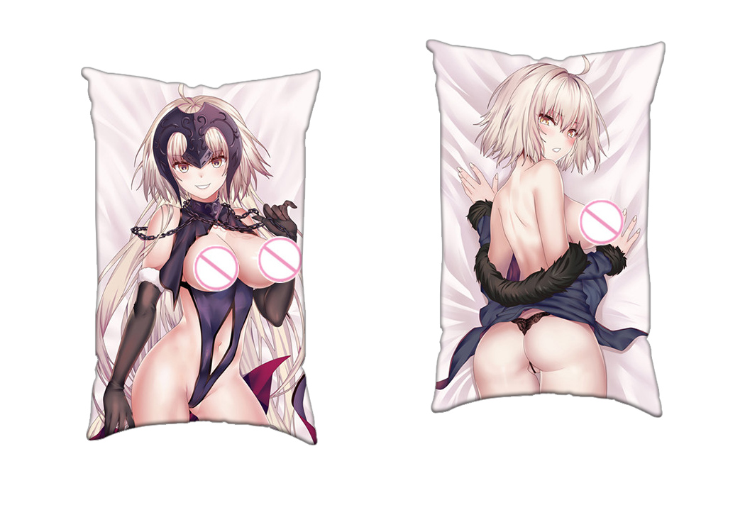 Jeanne d Arc Fate Grand Order Anime Two Way Tricot Air Pillow With a Hole 35x55cm(13.7in x 21.6in)