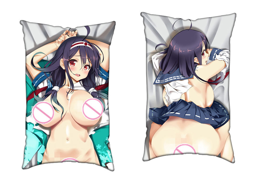 Kantai Collection Anime 2 Way Tricot Air Pillow With a Hole 35x55cm(13.7in x 21.6in)