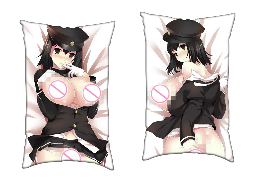 Kantai Collection Anime 2 Way Tricot Air Pillow With a Hole 35x55cm(13.7in x 21.6in)