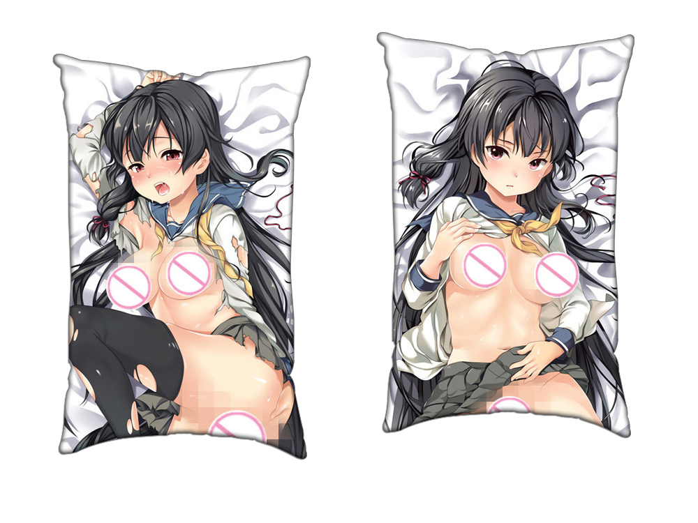 Kantai Collection Anime 2 Way Tricot Air Pillow With a Hole 35x55cm(13.7in x 21.6in)