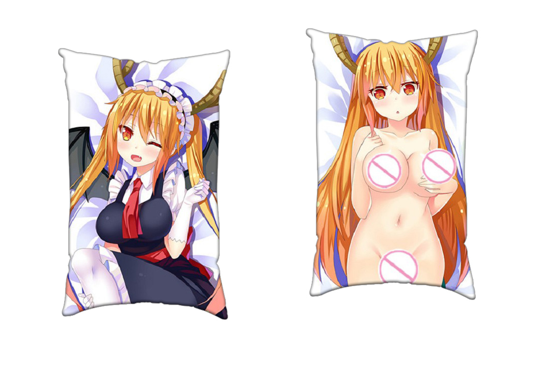 Kobayashi san Chi no Maid Dragon Anime Two Way Tricot Air Pillow With a Hole 35x55cm(13.7in x 21.6in)