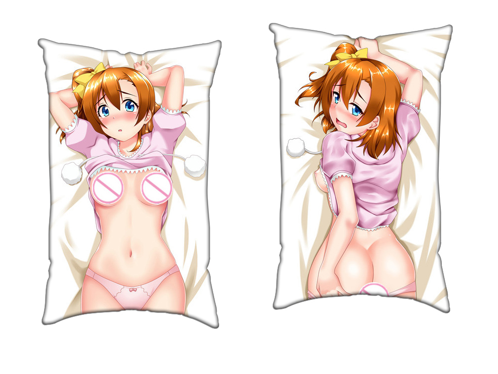Kousaka Honoka Love Live Anime Two Way Tricot Air Pillow With a Hole 35x55cm(13.7in x 21.6in)