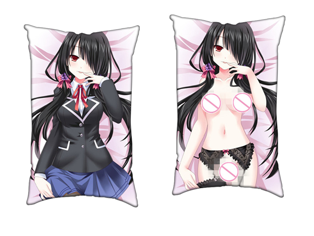 Kurumi Tokisaki Date A Live Anime 2 Way Tricot Air Pillow With a Hole 35x55cm(13.7in x 21.6in)