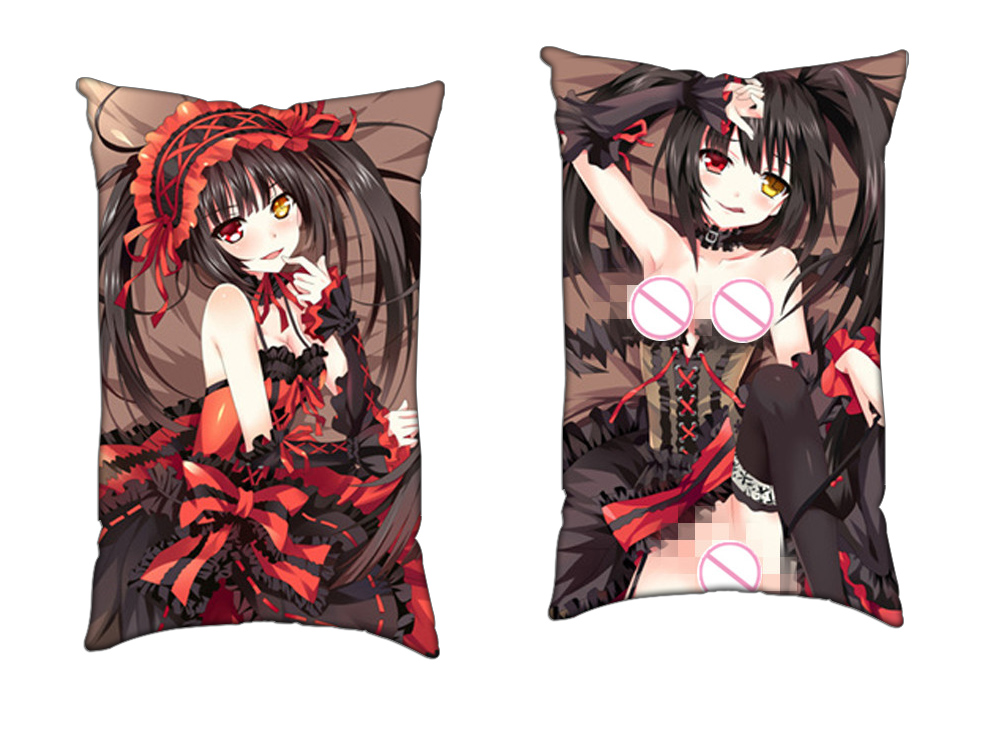 Kurumi Tokisaki Date A Live Anime 2 Way Tricot Air Pillow With a Hole 35x55cm(13.7in x 21.6in)