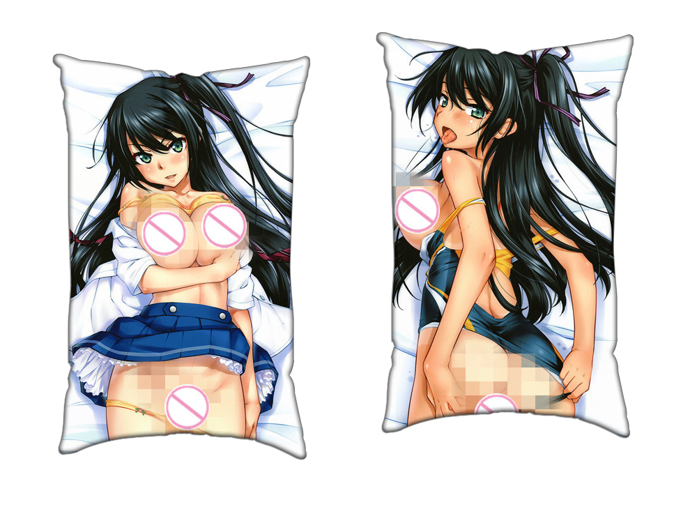 Makoto Kawahara Tsumugi Rena Anime 2 Way Tricot Air Pillow With a Hole 35x55cm(13.7in x 21.6in)