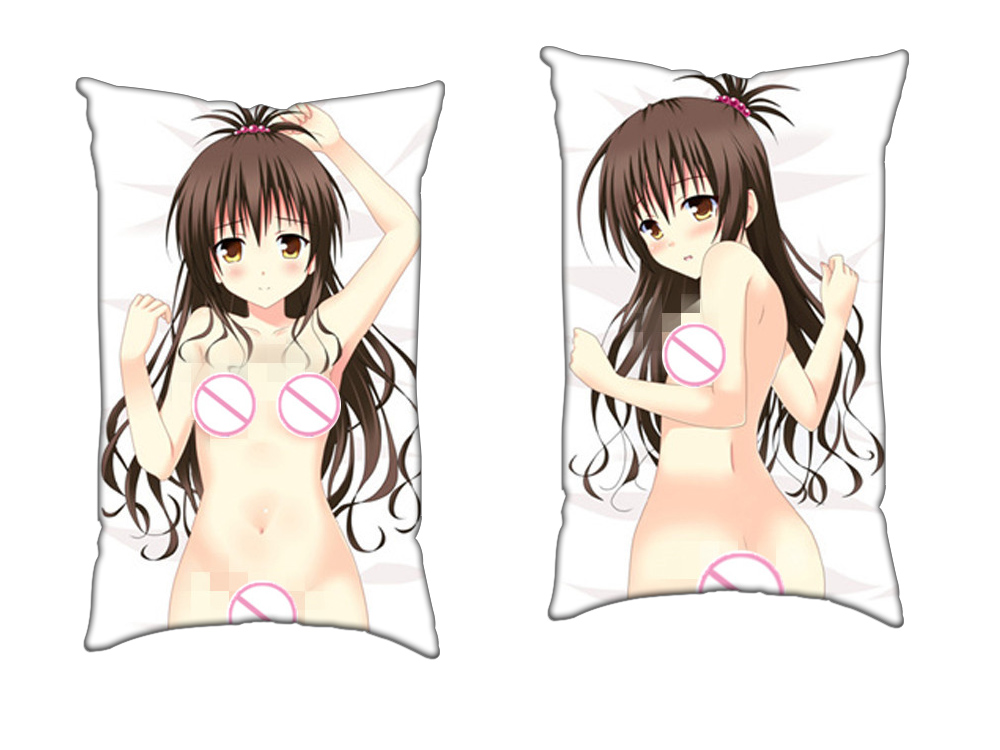 Mikan Yuuki To Love Ru Anime 2 Way Tricot Air Pillow With a Hole 35x55cm(13.7in x 21.6in)